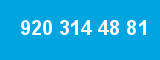 920 314 48 81